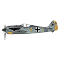 FW 190A-4 9./JG 2, Staffelkapitan Hptm. Siegfried Schnell, Feb., 1943