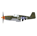P-51B Mustang 「Blackpool Bat」 324842, 363rd FS/357 FG, WWII