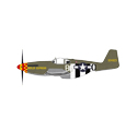 P-51B Mustang 「Berlin Express」 324823, Lt. Bill Overstreet, 363rd FS, 357th FG, 1944