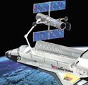 NASA 發現者號太空梭 & 哈伯高倍望眼鏡
