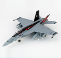 McDonnell Douglas F/A-18E Super Hornet Diecast Model USN VFA-14 Tophatters, NH200